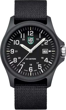 Luminox Zwarte Nylon Sporthorloge