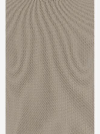 SA SU PHI Womens Cashmere Turtle Neck Sweater Beige
