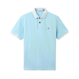 Stone Island Heren, Tops, Blauw, Maat: S Katoen