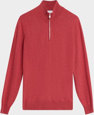 Brunello Cucinelli Men & apos;s Cashmere Turtleneck Sweater