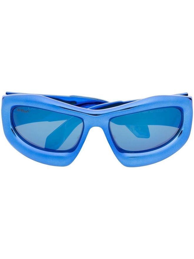 Katoka square-frame sunglasses - Blue