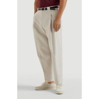 Brunello Cucinelli Cotton and linen trousers in Yuta at Nordstrom, Size 52 It