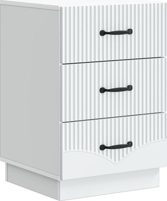 vidaXL Armario De Noche 43 X 41 X 63,5 Cm Madera De Ingenier&iacute;a Vidaxl