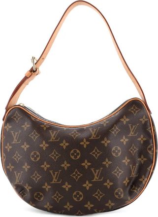 Louis Vuitton Croissant Monogram canvas MM tas - Bruin