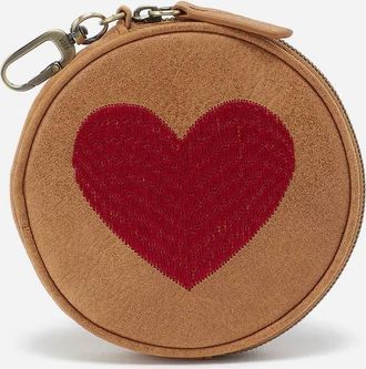 Hobo Womens Revolve Circle Pouch In Whisky Heart