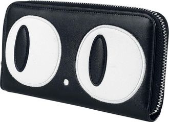 Banned Apparel Heart of Gold Big Kitty Eye Retro Wallet Purse w/Card Slots & Coin Divider