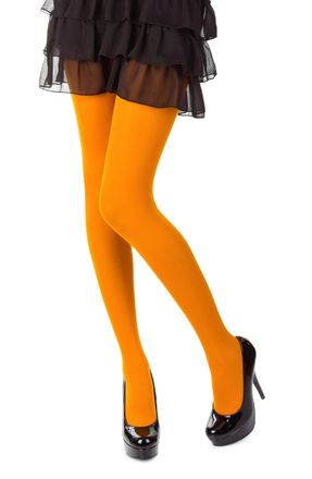 Romartex Womens Colourful Opaque 40 Denier Tights, M, honey