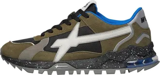 W6YZ Suede and technical fabric sneakers Breeze 3-M. - Heren - Sneakers - Veelkleurig - 43 EU - Schoenen