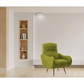 Dmora Sill&oacute;n Dromondin, Con Reposabrazos, Hecho En Italia, Verde