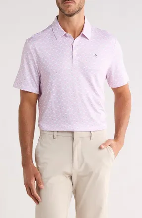 Original Penguin Tini Geo Print Polo in Pirouette at Nordstrom Rack, Size Xx-Large