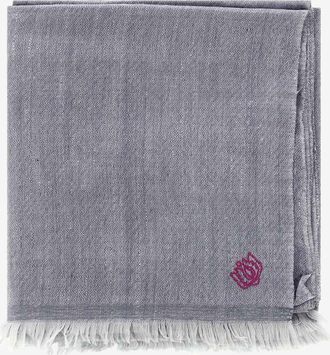 Pink Maharani Schal aus Kaschmir Double Weave