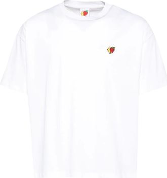 Sky High Farm logo embroidery short-sleeves T-shirt - unisex - Cotton - M - White