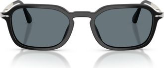 Persol 54mm Polarized Phantos Sunglasses in Black /Polar Dark Grey at Nordstrom