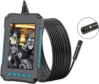 OEM Endoscopio Industrial, C&aacute;mara De Inspecci&oacute;n Endosc&oacute;pica De Doble Cabezal, Endoscopio Digital De Doble Lente Hd 1080p, Pantalla Lcd De 4,3 Pulgadas, Re