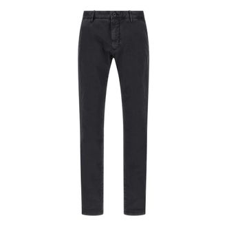 Incotex Chinos, male, Blue, Size: W33 Low Waist Pants
