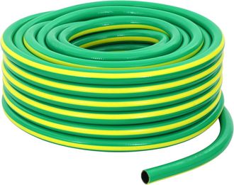 vidaXL Manguera De Jard&iacute;n 5 Capas Verde Y Amarillo 1/2 50 M Pvc Vidaxl