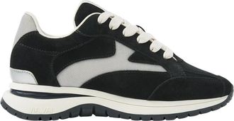 VIA VAI Usher Riggs Sneakers - Dames - Sneakers - Zwart - 43 EU - Leer - Schoenen