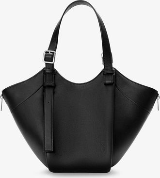 Loewe Womens Handbag Hammock Flip Black Leather Handbags Hand Bags