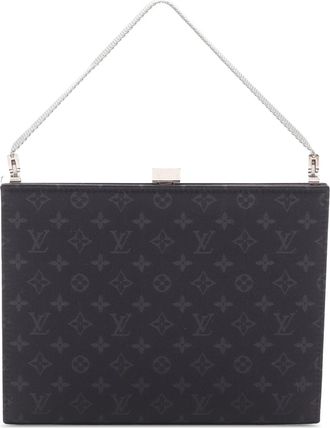 Louis Vuitton Pre-owned Womens Monogram Clutch - Dark Grey Textile - One Size