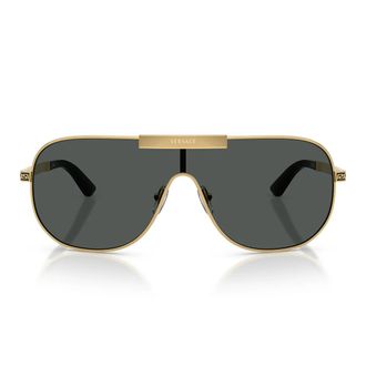 Versace Sunglasses Ve2293 100287 Gold/Dark Grey Men