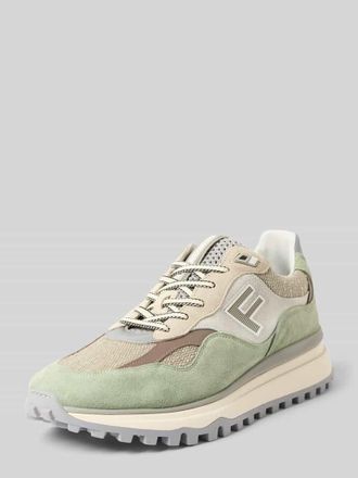 Floris Van Bommel Floris Van Bommel Sneaker mit Label-Details Modell Gripper in Gruen, Gr&ouml;&szlig;e 41