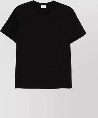 Saint Laurent regular fit crew neck short sleeve t-shirt