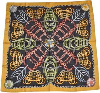 Gucci Pre-owned Vintage Scarf - Dames - Vintage Accessoires - Veelkleurig - ONE Size - Vintage