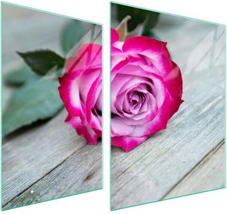 OEM Placa Protectora De Vidrio Para Estufa 70x52 Rosa