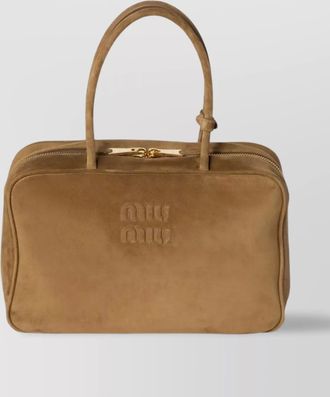 Miu Miu Suede Beau bag
