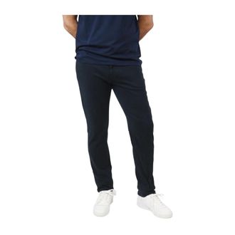 Pantaloni Torino Heren, Broeken, Blauw, Maat: W33 Katoen