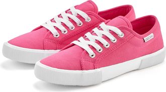Lascana Sneaker LASCANA, Damen, Gr. 35, pink, Obermaterial: 100% Textilmaterial. Decksohle: 100% Textilmaterial. Futter: 100% Textilmaterial. Laufsohle: 100% 
