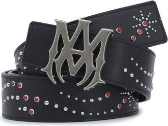 Amiri MA STUD 4CM BELT Size: 105, colour: BLACK