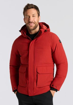 G.I.G.A. DX by killtec Steppjacke GW 26 MN QLTD JCKT, Herren, Gr. 4XL, rot (feuerrot), Obermaterial: 100% Polyester. Futter: 100% Polyester. Wattierung: 100% Polyester, G.I.