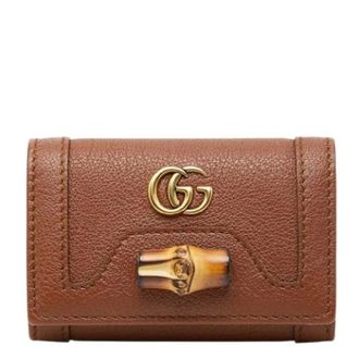 Gucci Pre-owned Accessories, unisex, Brown, Size: ONE SIZE Pre-owned Keycase