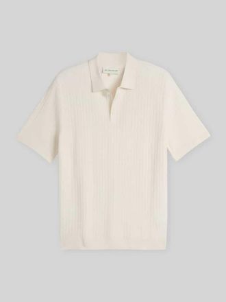 Tom Tailor Regular Fit Poloshirt aus reiner Baumwolle in Weiss, Gr&ouml;&szlig;e XXXL