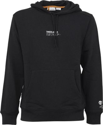 Timberland Hoodies & sweatvesten, Heren, Zwart, M, Katoen, Elegant Hoodie