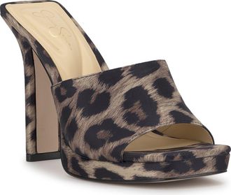 Jessica Simpson Azelica Platform Slide Sandal in Safari Combo at Nordstrom Rack, Size 8.5