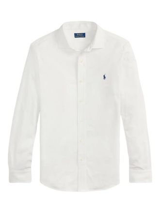 Polo Ralph Lauren Camicia a maniche lunghe con colletto a punta - Bianco