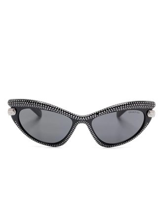 Swarovski cat eye sunglasses - Black
