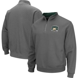 Colosseum Mens Colosseum Charcoal Ohio Bobcats Tortugas Logo Quarter-Zip Jacket at Nordstrom, Size Xxx-Large