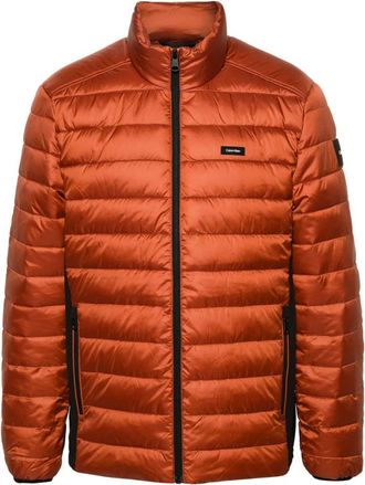 Calvin Klein Bruine Puffer & Down Jas - Heren - Winterjassen - Bruin - XL - Polyester - Jassen