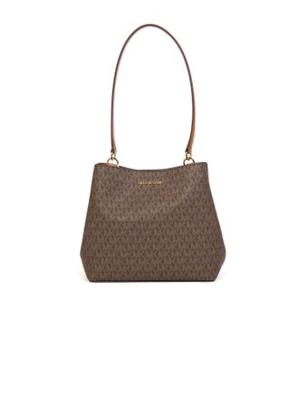 Michael Kors Pratt Medium Buckethandtas met Schouderriem