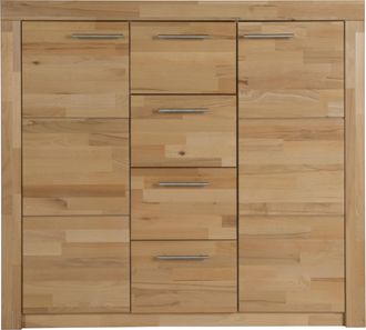 Möbel Vogl Schuhkommode »Toronto« in 2 Breiten, teilmassiv, Höhe 115 cm, Made in Germany