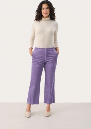 Part Two Casual broek Classic fit Chalk Violet violet