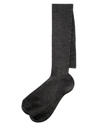 Brunello Cucinelli Bicolor Cashmere Womens Socks