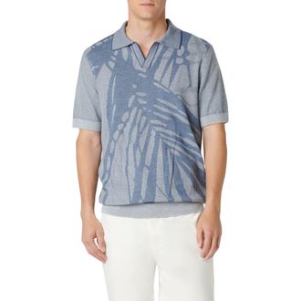 Bugatchi Johnny Collar Polo in Slate at Nordstrom Rack, Size Xx-Large