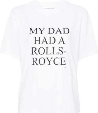 Victoria Beckham Text-print T-shirt