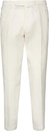 Santaniello Slim-fit Broeken - Heren - Slim Fit Broeken - Beige - 4XL - Leer - Broeken