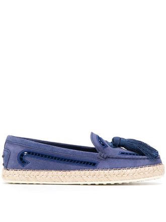 Tod's Espadrilles met kwastje - Blauw