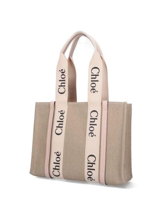 Chlo&eacute; Womens Chlo&egrave; Bags White Linen